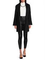 Wool-Cashmere Shawl-Collar Coat