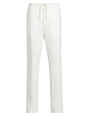 COLLECTION Linen Drawstring Trousers