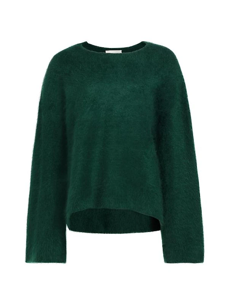 Drop-Shoulder Cashmere Sweater
