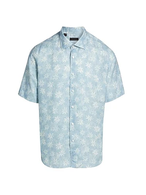 Floral Linen Shirt