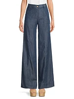 High-Rise Wide-Leg Pants