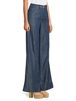 High-Rise Wide-Leg Pants