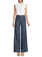 High-Rise Wide-Leg Pants