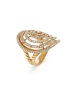Stax Ring in 18K Yellow Gold
