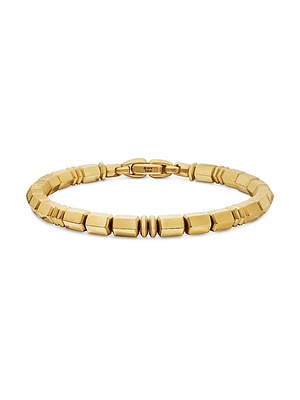 Spiritual Beads Bracelet 18K Yellow Gold, 6MM