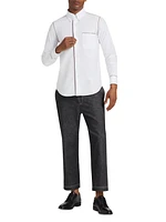 Cotton Straight-Fit Oxford Shirt