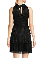 Wyn Halter Minidress