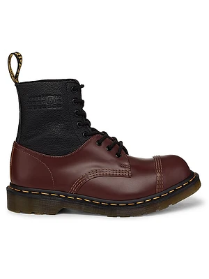 Dr. Martens x MM6 Maison Margiela 1460 Twisted & Reimagined Steel-Toe Trunk Boots