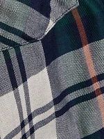 Kendra Plaid Button-Up Shirt