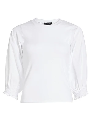 Landyn Cotton-Blend Top