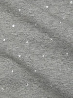 Renae Crystal-Embellished Cropped Hoodie