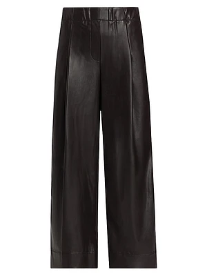 Jones Tie-Waist Wide-Leg Pants