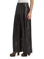 Jones Tie-Waist Wide-Leg Pants
