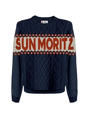 Bergen Sun Moritz Basle-Knit Sweater