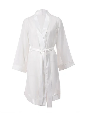 Chiffon Short Robe