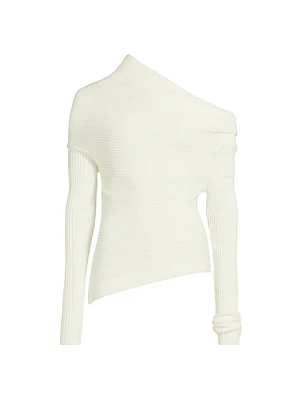Off-the-Shoulder Sweater