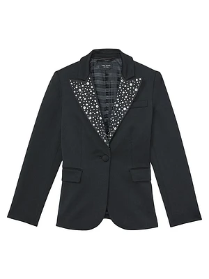 Mainline Avery Embellished Single-Breasted Blazer