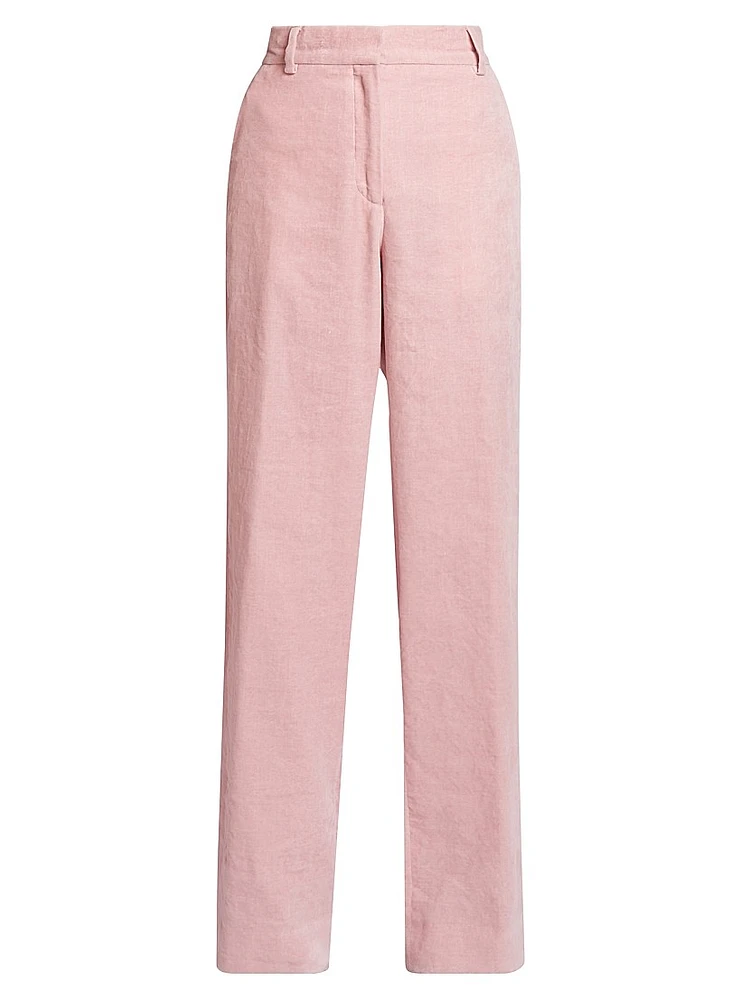 Paxy Washed Cotton Pants