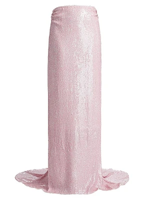 Sequined Maxi Skirt