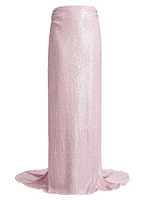 Sequined Maxi Skirt