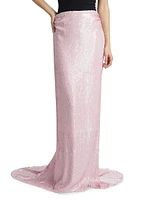 Sequined Maxi Skirt