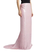 Sequined Maxi Skirt
