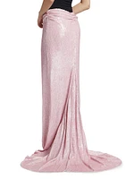 Sequined Maxi Skirt
