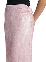 Sequined Maxi Skirt