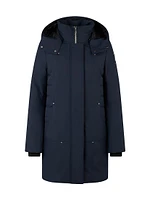 Cloud Logo Hooded Parka