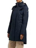 Cloud Logo Hooded Parka