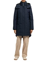 Cloud Logo Hooded Parka