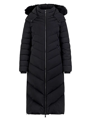 Cooper Lake Shearling-Lined Down Parka