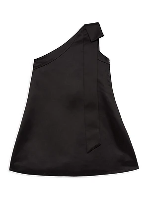 Little Girl's & Nathaly One-Shoulder Dress