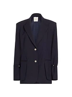 Mo Wool-Blend Blazer