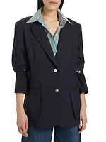 Mo Wool-Blend Blazer