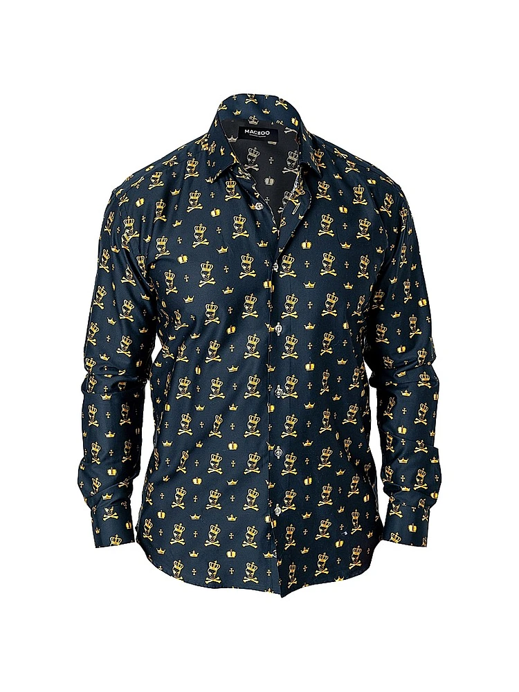 Fibonacci Kingskull Shirt