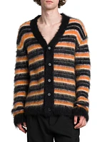 Fuzzy Wuzzy Stripe Cardigan