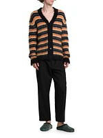 Fuzzy Wuzzy Stripe Cardigan