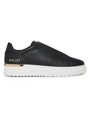 Leather Low-Top Sneakers