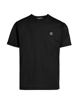 Cotton Crewneck T-Shirt