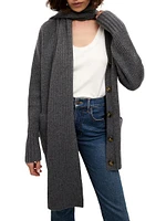 Annalise Merino Wool-Cashmere Cardigan