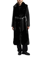 Bunny Tolina Faux-Fur Trench Coat
