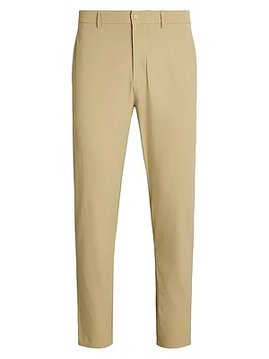 Matte Stretch-Nylon Straight-Fit Pants
