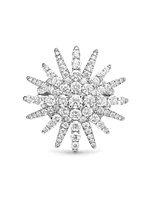 Starburst Ring 18K White Gold