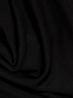 Draped V-Neck Maxi Dress