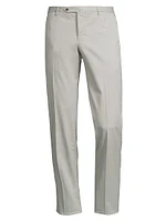 Stretch Cotton-Blend Slim-Fit Trousers