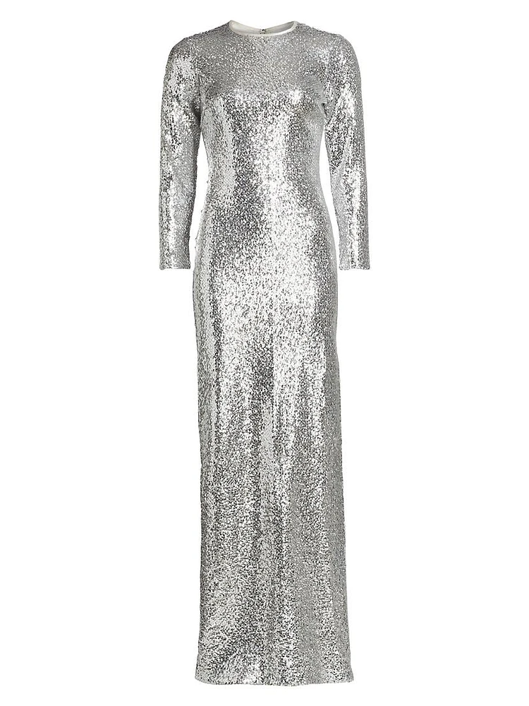 Gianna Sequin Column Gown
