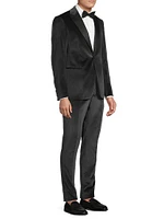 Satin-Lapel Velvet Tuxedo