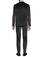 Satin-Lapel Velvet Tuxedo