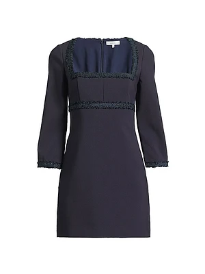Marlou Embellished Trim Minidress